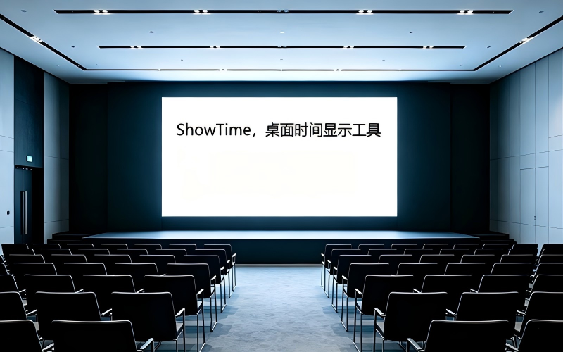 ShowTime主界面展示